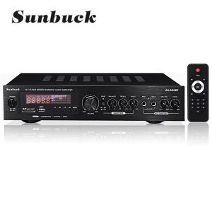 Amplificateur Sunbuck 2000W 220V 110V Bluetooth5.0 Amplificateur de puissance audio