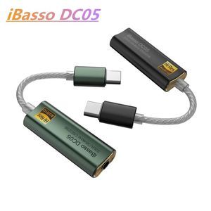 Amplificateurs Ibasso Dc05 Décodage Amp USB Type C à 3,5 mm pour téléphone Android sans perte Hifi Casque Écouteur Audio Décodage Filaire