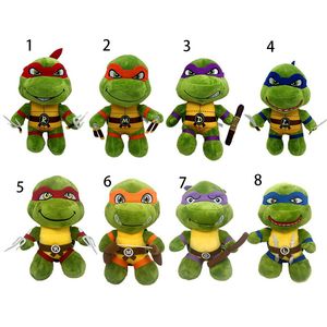 Une peluche tortue Kung Fu de 8 pouces