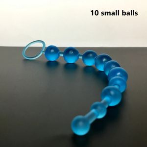 Juguetes anales Soft Rubber Plug Beads Long Orgasm Vagina Clit Pull Ring Ball Butt Stimulator Sex para adultos Mujeres 231114