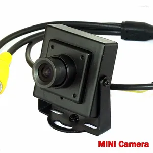 Caméra de sécurité analogique CCTV, objectif 3.6MM, mini corps métallique, photographie aérienne