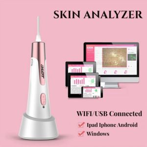 Analyseur WiFi Wiless Wireless Portable Aesthetic Analyzer Scanner Digital Skin Scanner Facial Diagnostic Détecteur Analyse de la peau Machine de beauté Salon