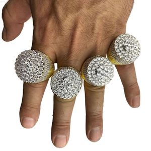 Anant – bague de mariage personnalisée en or jaune, bijoux fins glacés, vente de bagues Hip Hop en diamant pour femmes et hommes, fabricant indien