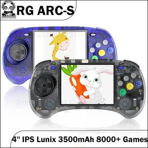 ANBERNIC RG ARC ARC D ARC S 4 '' tactile Android 11 Linux Dual OS Game Players Retro Portable Video Console 231226