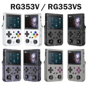 Anbernic RG353V RG353VS 64128256G Joueurs de jeux portables à écran tactile Android 11 LINUX Double système Console de jeu vidéo portable 240110