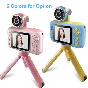 Andoer Cámara digital para niños Mini cámara de video para niños 1080P 40MP con mini trípode Regalo de cumpleaños y Navidad para niños Niñas Niños 240104