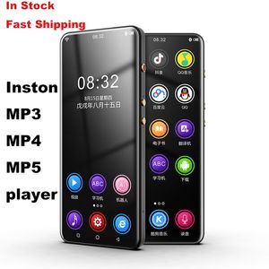 Reproductor MP3 Android Wifi M200 Bluetooth 5,0 pantalla táctil 3,5 pulgadas reproductor de música HIFI Insto MP3 con altavoz grabadora FM