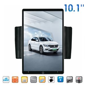 Lecteur multimédia dvd de voiture Android 10.1 2Din 10.1 pouces 90 ﾰ écran vertical horizontal rotatif Version Wifi Radio stéréo USB