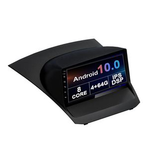 Reproductor de DVD para coche Android 10 con GPS para Ford FIESTA 2009-2017 unidad principal de navegación de vídeo de Radio automática Wifi OBD