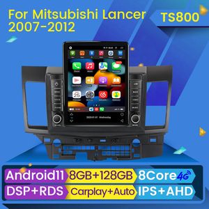 Android 11 Car dvd Radio Player para Mitsubishi Lancer 2007-2012 Radio Multimidia Video Navegación GPS 2din 2 Din Carplay