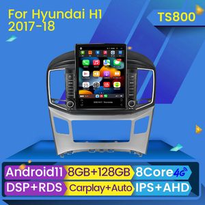 Android 11 Car DVD Radio Player Stéréo pour Hyundai H1 Grand Starex 2015-2020 Unité de tête vidéo GPS Navigation Wifi RDS BT