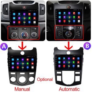 Android 9 pulgadas Car Video Dvd Radio Multimedia Gps Navigator con conexión WIFI Bluetooth para KIA FORTE 2010-2017