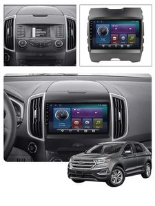 ￉cran tactile Android Video de voiture de 9 pouces pour Ford Edge Multimedia DVD Player GPS Navigation WiFi Bluetooth