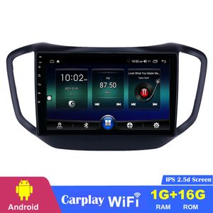 Lecteur Android Radio DVD de voiture 10,1 pouces Écran tactile Multimédia Navigation GPS pour Chery Tiggo 5 2014-2017 Prise en charge de plusieurs langues OSD