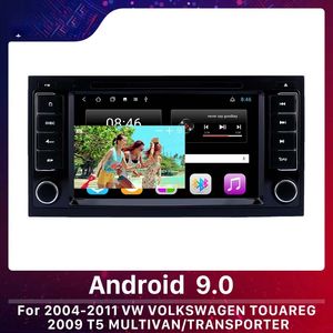 Android Car dvd Radio GPS Lecteur Multimédia pour 2004-2011 VW Volkswagen Touareg 2009 T5 Multivan/Transporter