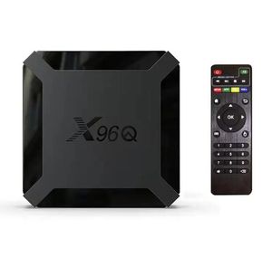 Android TV Box X96Q TV Box Android 10 4k Allwinner H313 Quad Core 2 Go 16 Go Set Top Box TVBox 100 Média Player 1GB8GB Android10 24g