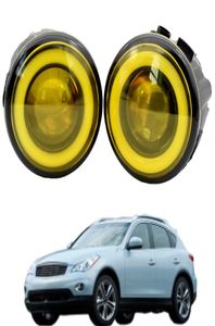 Feu antibrouillard Angel Eye pour Infiniti EX EX25 EX35 EX37 20082013, feu antibrouillard de voiture, anneau Halo, lampe de jour, 8981505