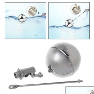 Vannes d'angle DN15 Filetage mâle Boule de réservoir d'eau en acier inoxydable Capteur de flotteur de contrôle de débit 210727 Drop Livraison Accueil Robinets de jardin Sho Dhrvw