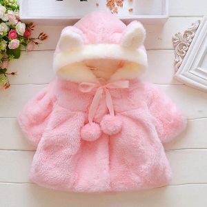 Animaux Baby Girl Vêtements Mignon Oreilles de lapin Jacket de bébé