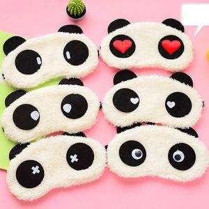 Moda de animales Lindo diseño Panda Panda Face Travel Sleep Dreing Soft Eye Mask Sombra con la tono de ojos para ojos para ojos portátiles para dormir portátil