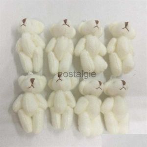 Animaux entiers 60pcs Kawaii petits ours en peluche articulés en peluche 4 5cm jouet ours en peluche mini ours Ted jouets cadeau de mariage Dhtei 240307