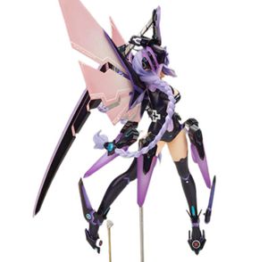 Anime Alter Hyperdimension Neptunia Combat de corazón Purple Alter PVC Figura Figura Modelo Juguetes Collection Doll Gift Q072222214363