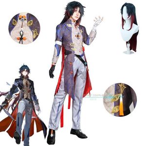 Costumes d'anime Honkai Star Rail Cosplay Come Blade Handsome Cos Tenues Wig Gagnivous Cost Men Women Hallown Party Game Cosplay Come Y240422