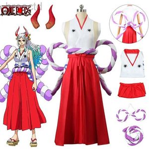 Costumes d'anime pour femmes Anime un gilet et pantalon cosplay costume Yamato Nico Robin Tenues adultes Halloween Carnival Party Uniform Suit 240411