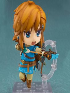 Figures d'anime Zelda Link 733 Toys mignons Breath of the Wild PVC Statue Action Figma Modèle Zelda Collection Brinquedo 10cm x05036824376