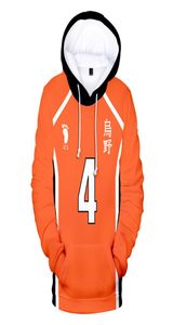 Anime Haikyuu Karasuno disfraz de Cosplay estampado 3D sudaderas con capucha de gran tamaño para hombre sudaderas ropa de calle chaqueta con capucha de Hip Hop prendas de vestir masculinas9242268