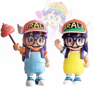 Anime Manga 20 cm Dr. Slump Kawaii Arale modèle de figurine mobile avec pendentif en PVC Gk cadeaux dans une boîte figurines de collection pour enfants Dhg8J