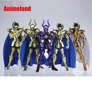 Anime Manga JM.MST Saint Seiya Myth Cloth EXM/EX Metal Capricornio Shura con hombros dobles Oro/24K/OCE Figura de acción de los Caballeros del Zodíaco YQ240315