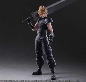 Anime Play Arts Final Fantasy VII Cloud Strife Edition 2 PVC Action Figurs Collection Model Toys Doll Gift Q07221177963