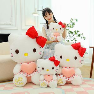 Anime Peluches de Peluche Juguete Peluche Gatito Muñeco Compañero de Juegos para niños Decoración del hogar Niños Niñas Cumpleaños Día del Niño Navidad 2 Nuevo Estilo 30 cm