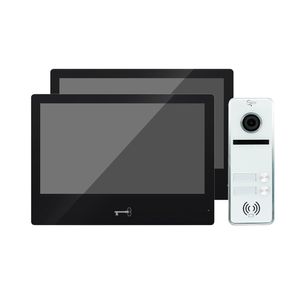 Anjielosmart-Monitor táctil inteligente Tuya, pantalla de 10 pulgadas con visión gran angular, timbre, cámara, visión nocturna, vídeo, portero para el hogar