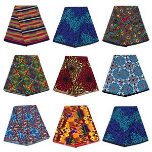 Ankara Wax Print Fabric Haute Qualité Africain Wax Véritable Tissu 100% Coton Doux Africain Garanti Véritable Cire pour Robes