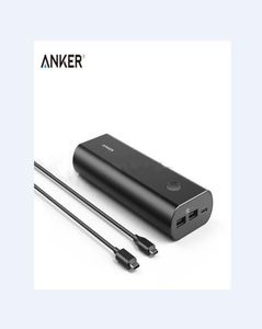 Anker Powercore 20100mah Power Bank Charge Quick Charge 5V6A 30W POWERIQ BATTLE PACK 24A PowerBank USB Charger pour les tablettes de téléphone6670736