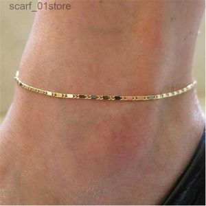 Anklets Fine Sexy Anklet Ankle Bracelet Cheville Barefoot Sandals Foot Jewelry Leg Chain On Foot Pulsera Tobillo For Women HalhalL231219