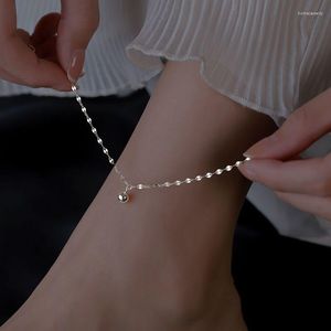 Anklets Minimal Beads For Women Simple Vintage Beach Cuban Feet Chain Ankle Bracelet On Leg Summer Foot Female Jewelry