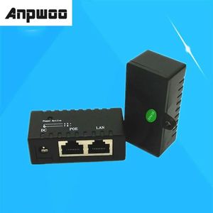 ANPWOO 10 / 100MBP PASsif Poe DC Power Over Ethernet RJ45 POE Injecteur Splitter Mur Moup de montage pour la caméra IP AP LAN Network