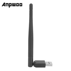 ANPWOO USB WiFi Antenne Wireless Network Carte USB 2.0 150 Mbps 802.11b / g / n Adaptateur LAN avec une antenne rotative