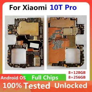 Antenne Boîte principale d'origine pour Xiaomi 10T Pro / Redmi K30S Motherboard Déverrouillé Circuits Flex Cable Global Frimware 128G 256G