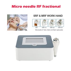 Équipement de beauté à micro-aiguilles RF fractionnées anti-âge, portable, non chirurgical, sans danger pour tous les types de peau, machine de lifting du visage à micro-aiguilles