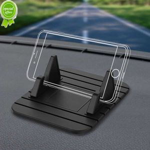 Anti-slip Car Silicone Holder Mat Pad Dashboard Stand Mount pour Téléphone GPS Support pour IPhone Samsung Xiaomi Huawei Universel