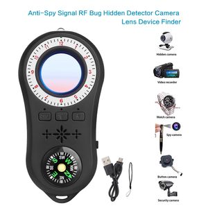 Détecteur de caméra Anti-Surveillance Signal sans fil détecteur de caméra Anti-cachée Lentille de Signal traqueur RF détecter les produits sans fil