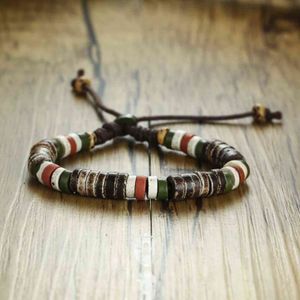Bracelet de perles antiques, bracelets de perles africaines et mexicaines anciennes, bijoux unisexes de Style Tribal
