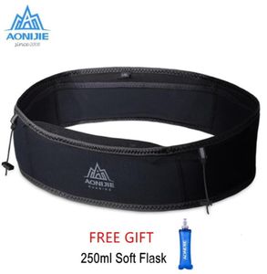 Aonijie W938s Trail Running taille ceinture sac hommes femmes Gym sport Fitness Invisible Fanny Pack support pour téléphone Marathon course Gear8024441917722