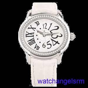 AP Wrist Watch Chronograph Millennium Series Automatic Machinery Ladies Précision Steel Diamond Watch Luxury Leisure Business Swiss Watch 77301st.zz.d015cr.01