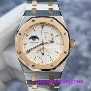 AP Montre-bracelet Fancy Watch Epic Royal Oak Series 26168SR China Great Wall Limited Montre mécanique automatique en or rose 18 carats/acier de précision