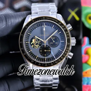 Apollo 11 50e anniversaire série limitée 310.20.42.50.01.001 Japon Quartz Chronogaraph Montre pour homme Bracelet en acier inoxydable Chronomètre Montres Timezonewatch E466B1